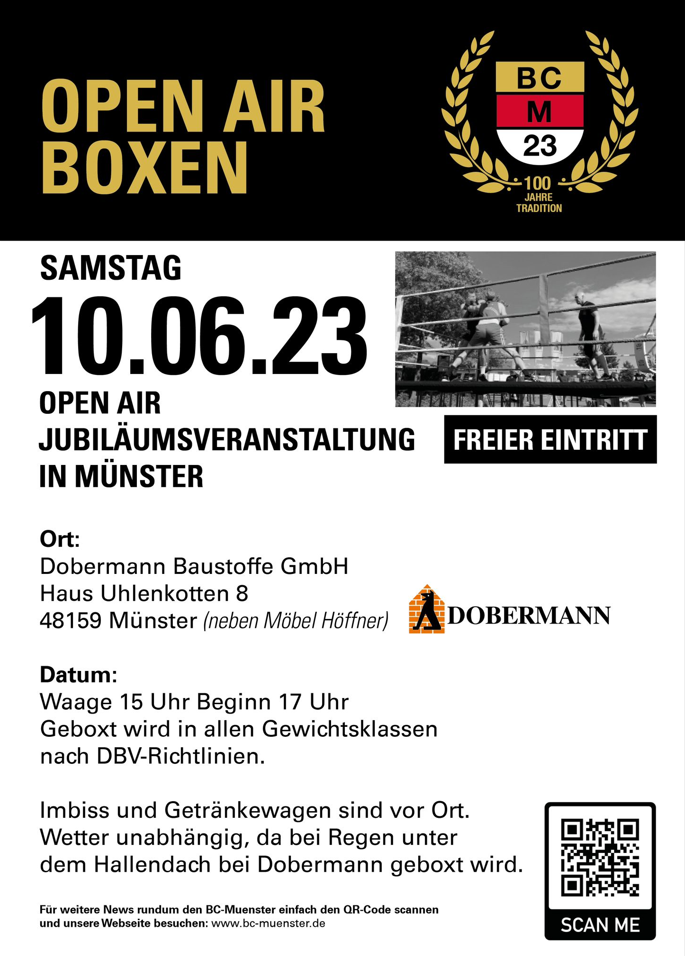Neuigkeiten zur Open Air Veranstaltung
