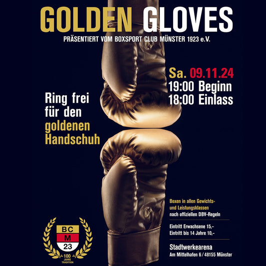 Der Countdown läuft.... Golden Gloves 2024