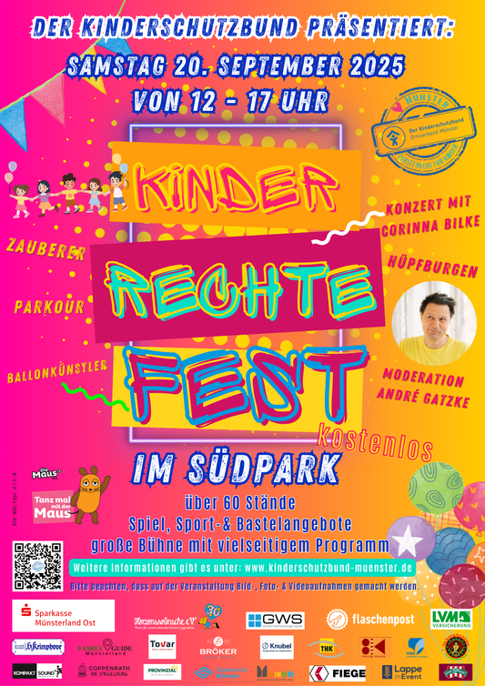 Kinder Rechte Fest im Südpark am 20.09.2025