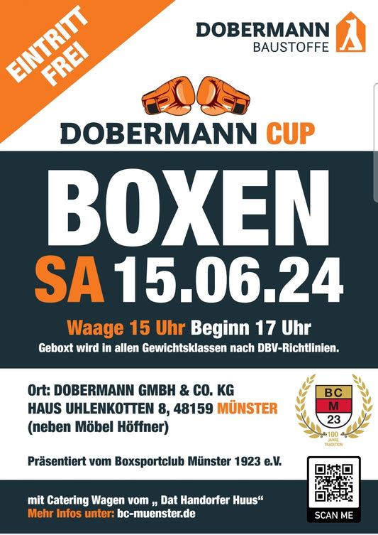 Dobermann Cup Open Air Boxen am 15.06.2024